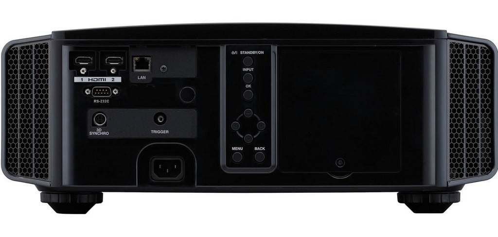 Die Rückseite des JVC x500R